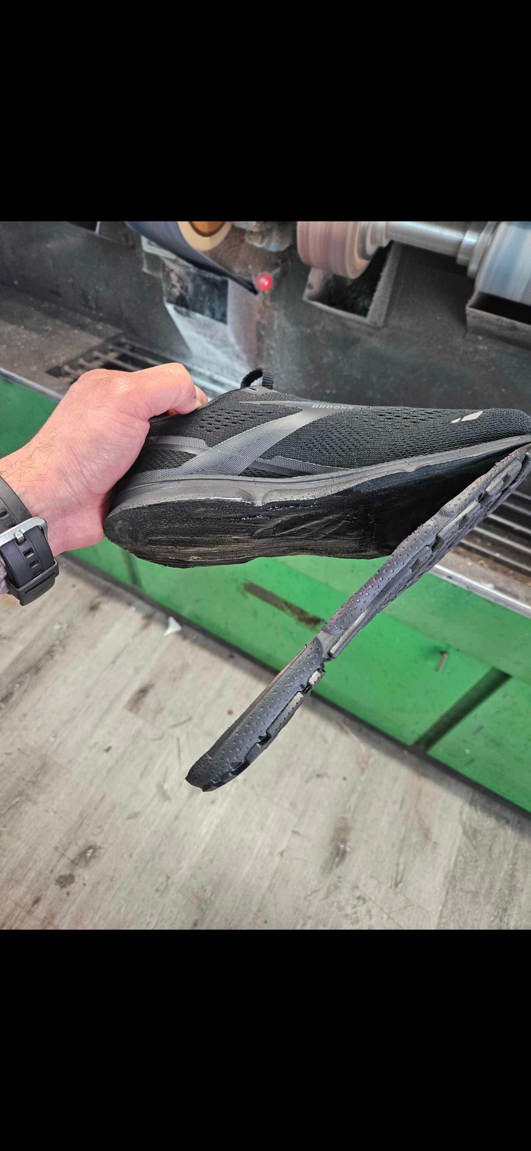 Before - Brooks Running Shoe &mdash; Sole Reattachment