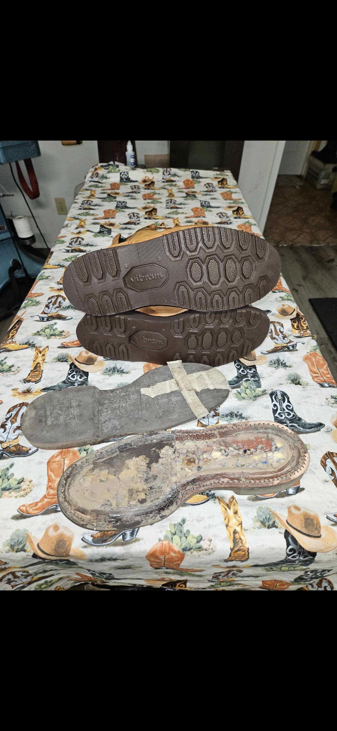 Florsheim wingtips after Vibram resole